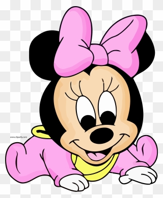 Baby Minnie Cute Clipart Png "onerror='this.onerror=null; this.remove();' XYZ="data - Cute Baby Minnie Mouse Transparent Png